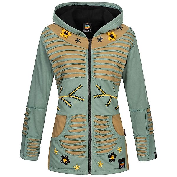 DEPROC Active Fleecejacke "Patchwork Multicolor NUNAVUT II NEW FLOWER POWER günstig online kaufen