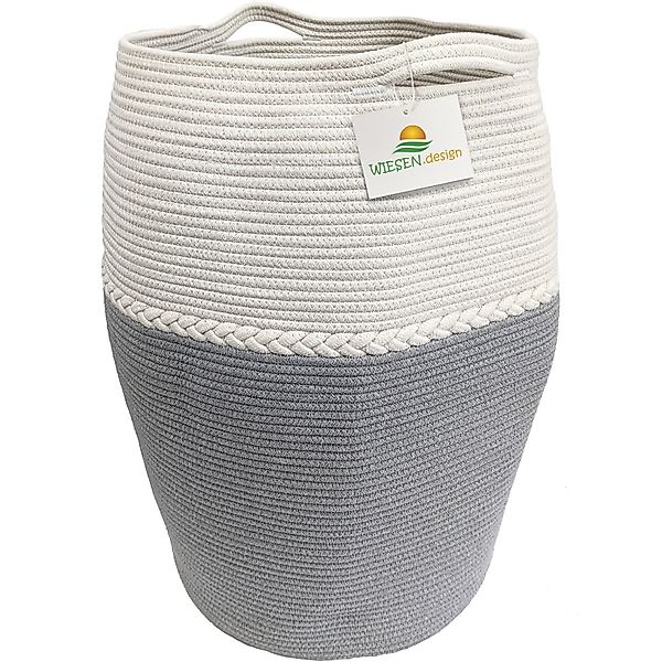 WIESEN.design Wäschekorb Jamila Ø46/39xH65cm 105L, 100% günstig online kaufen