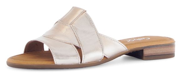 Gabor RHODOS Pantolette, Blockabsatz, Sommerschuh, Komfortschuh günstig online kaufen