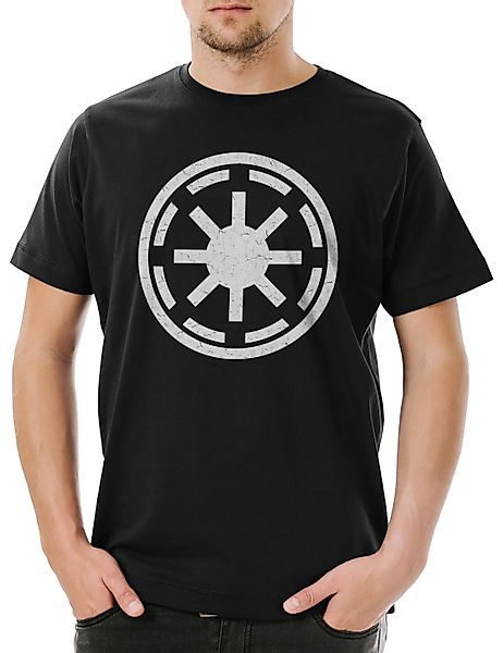Urban Backwoods Print-Shirt Galactic Republic Logo günstig online kaufen