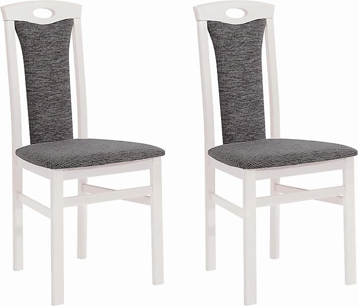 Home affaire 4-Fußstuhl "Kasia" (Set) 2 Stk. Struktur günstig online kaufen