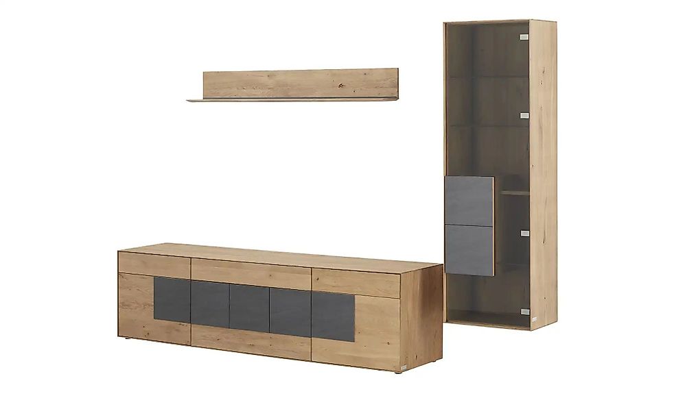 Wohnwert Wohnwand  Ardesia ¦ holzfarben ¦ Maße (cm): B: 292 H: 208 T: 52.0 günstig online kaufen