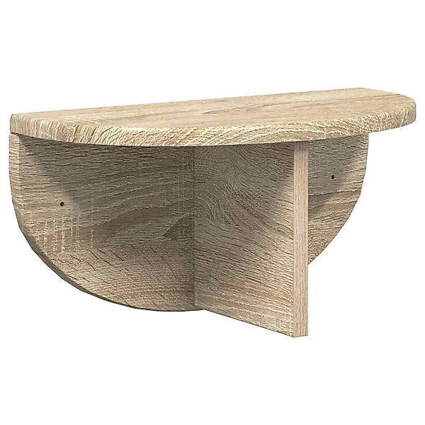vidaXL Wandregal Sonoma-Eiche 38 x 19 x 19 cm Holzwerkstoff 891412 günstig online kaufen