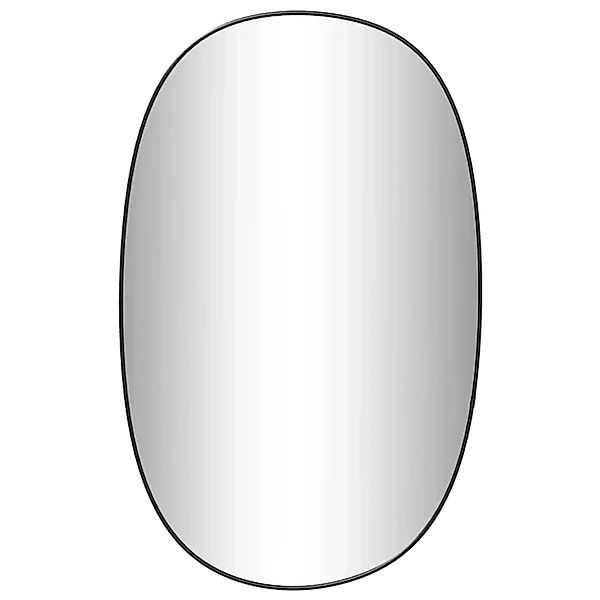 vidaXL Wandspiegel Schwarz 80x50 cm 348226 günstig online kaufen