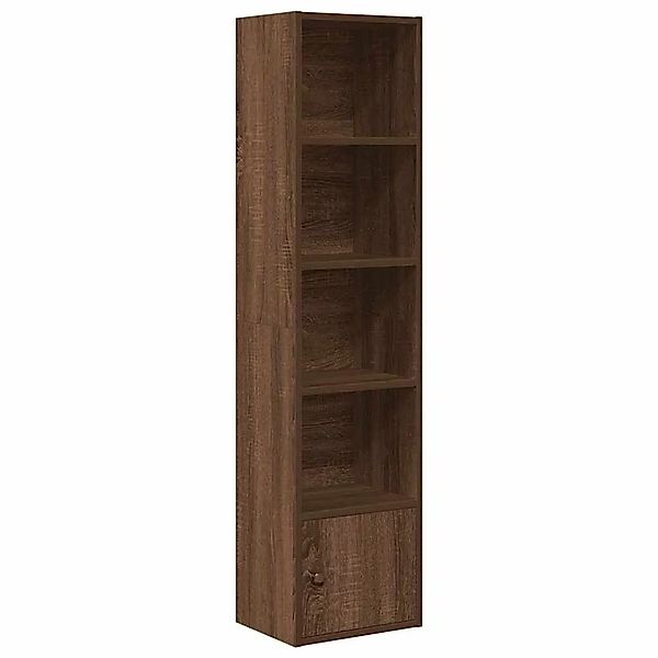 vidaXL Bücherregal Braun Eichen-Optik 31x24x127 cm Holzwerkstoff 860352 günstig online kaufen