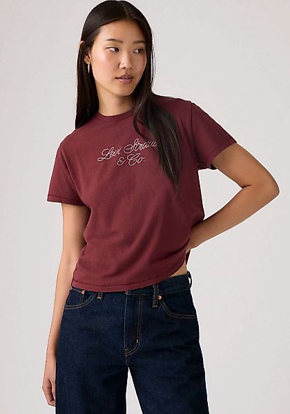 Levis T-Shirt "GRAPHIC CLASSIC T" Glitzerne Applikation günstig online kaufen