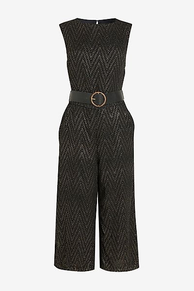 Next Jumpsuit Metallic Jumpsuit mit Gürtel günstig online kaufen