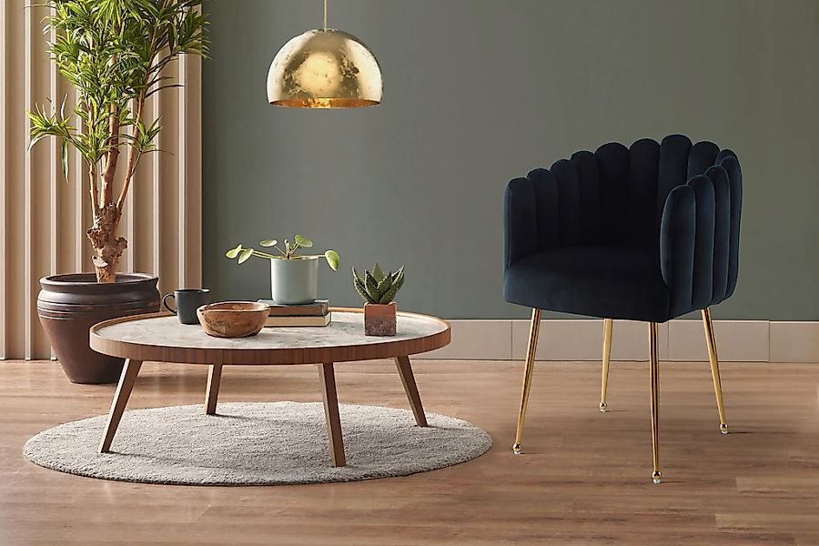 Kayoom Esszimmerstuhl "Stuhl Mucha, dekorativer Luxus-Stuhl" () 1 Stk.samtw günstig online kaufen