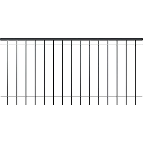 Eleo Metallgeländer Ancona 90 cm x 96 cm pulverbeschichtet Anthrazit günstig online kaufen