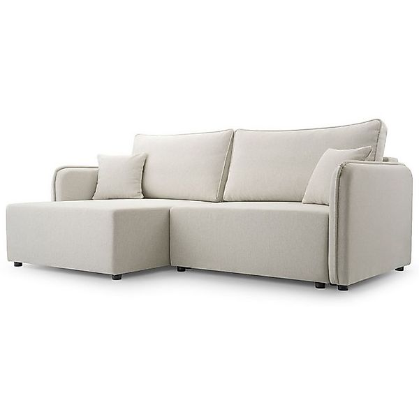 Selsey Ecksofa KASSIAN, Eckcouch mit Schlaffunktion & Bettkasten, 130×200 c günstig online kaufen