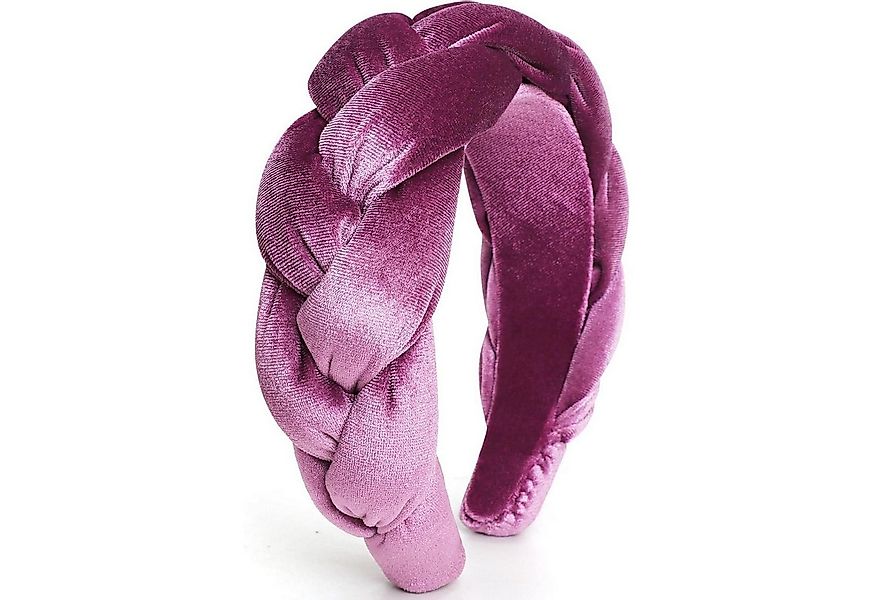 LuxusKollektion Haarreif Samt Geflochtenes Stirnband Trachten Vintage Haarr günstig online kaufen