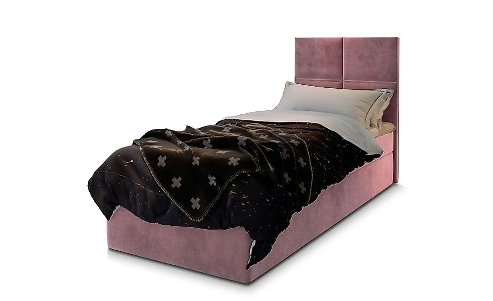 MASSENO Boxbett mit Bettkasten Lena ¦ rosa/pink ¦ Maße (cm): B: 100 H: 98 B günstig online kaufen