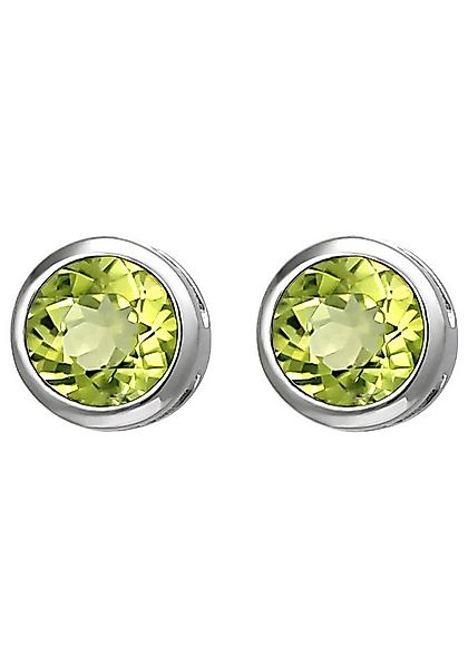 JOBO Paar Ohrstecker, 925 Silber mit Peridot günstig online kaufen