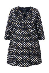 Ulla Popken Longshirt Longshirt Punkte A-Linie günstig online kaufen