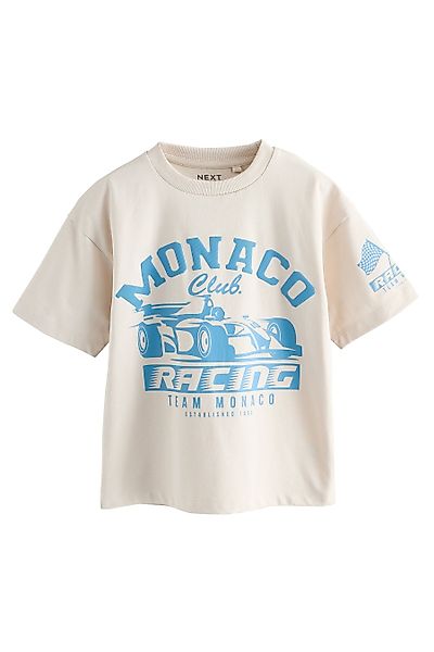 Next Print-Shirt Relaxed Fit Kurzarm-T-Shirt mit günstig online kaufen