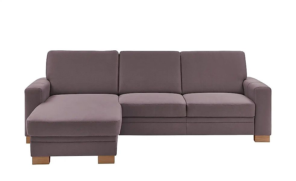 meinSofa Ecksofa  Uli-S ¦ lila/violett ¦ Maße (cm): B: 270 H: 90 T: 258.0 P günstig online kaufen