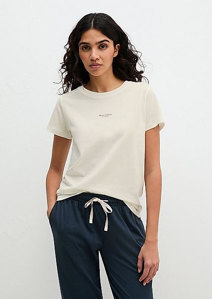 Marc O'Polo Pyjamaoberteil Mix N Match Cotton Top SS mit Rundhalsausschnitt günstig online kaufen