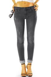 be styled Destroyed-Jeans Medium Waist Slim günstig online kaufen