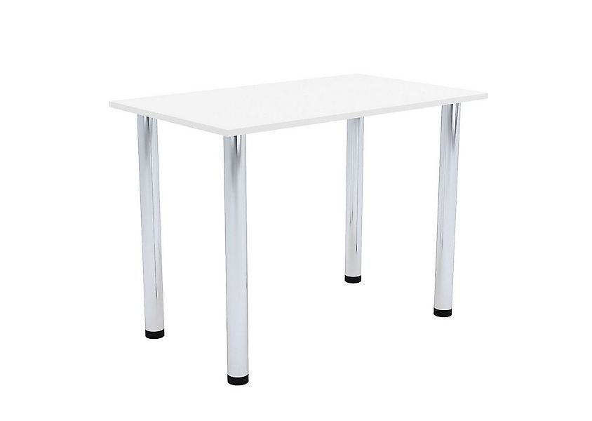 AKKE Esstisch (2mm PVC), Esszimmertisch mit Chrombeinen Küchentisch Bürotis günstig online kaufen