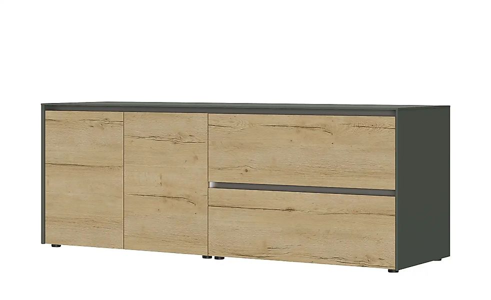 Content Sideboard  Metro Line ¦ grün ¦ Maße (cm): B: 204 H: 75 T: 50.0 Komm günstig online kaufen