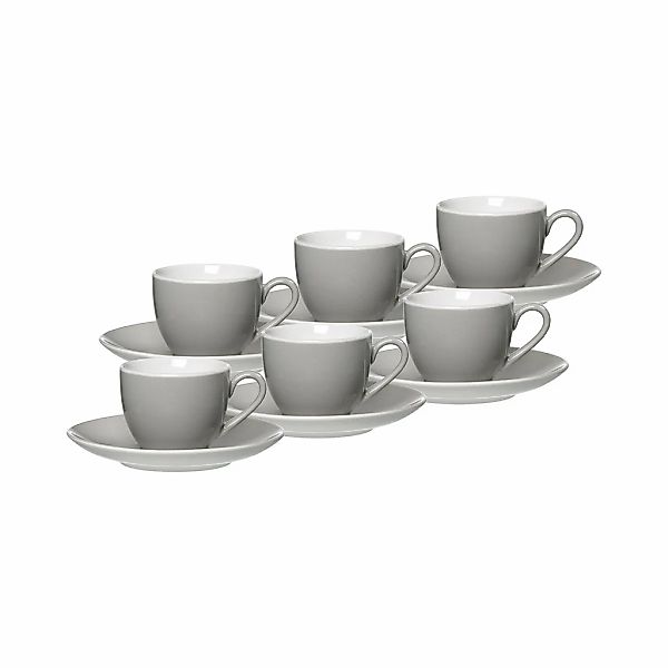 Ritzenhoff & Breker Tasse "Espressotassen und -untertassen Doppio 80 ml 6er günstig online kaufen