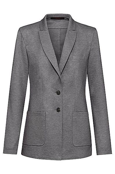 GREIFF Longblazer Greiff CASUAL Damen Jersey-Longblazer Regular Hellgrau me günstig online kaufen