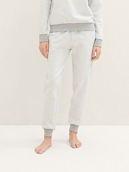 TOM TAILOR Schlafshorts Bodywear Loungewear Sweat-Hose in Melange Optik günstig online kaufen