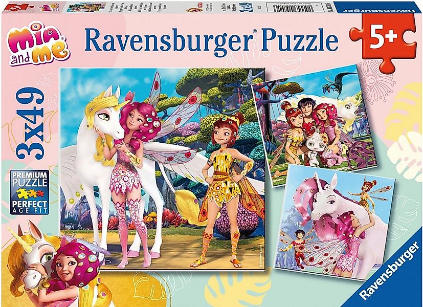 Ravensburger Puzzle Im Land der Elfen und Einhörner, 147 Puzzleteile, Made günstig online kaufen