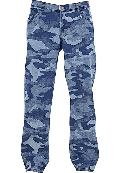 URBAN CLASSICS Cargojeans Urban Classics Laser Camo Printed Jeans günstig online kaufen
