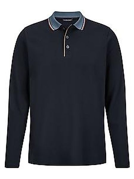 Langarm-Polo-Shirt Louis Sayn blau günstig online kaufen
