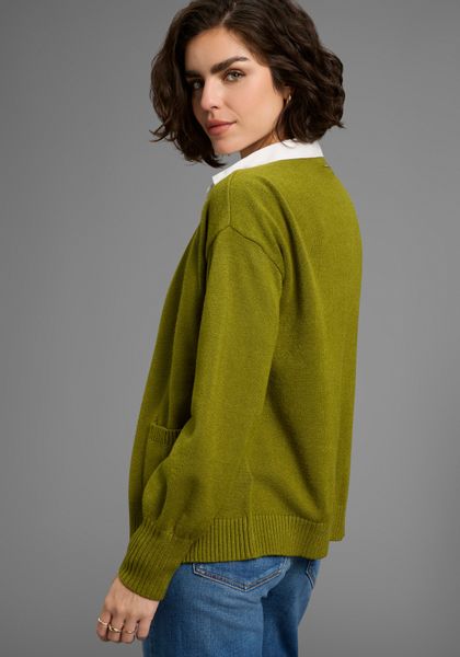 Laura Scott Strickjacke softer Übergangsstrick in günstig online kaufen