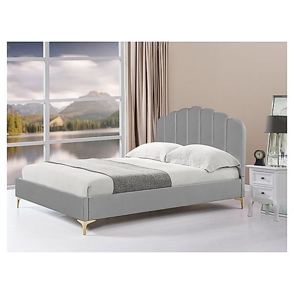 HTI-Living Polsterbett Polsterbett 140 x 200 cm Yoris Grau (Stück, 1-tlg., günstig online kaufen