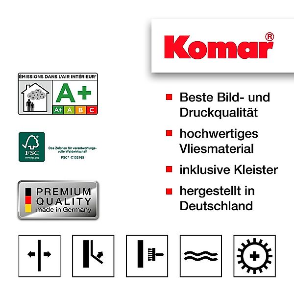 Komar Fototapete Big Ben B/L: ca. 50x250 cm günstig online kaufen