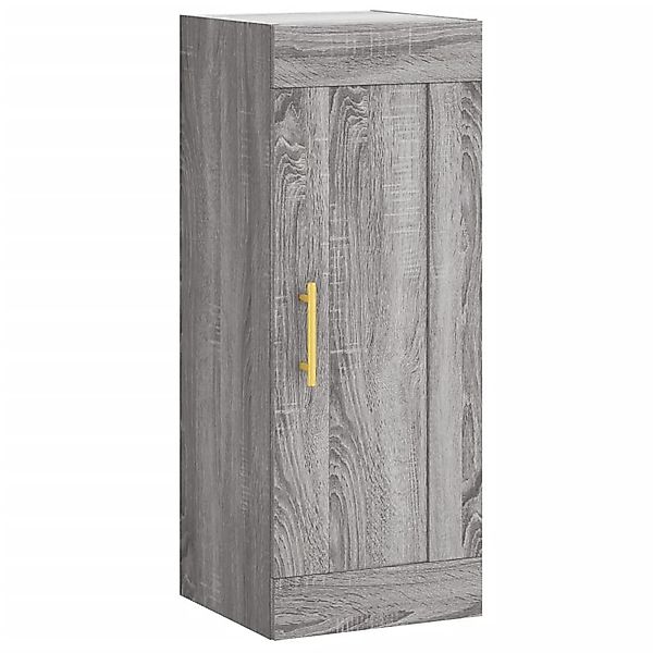 vidaXL Hängeschrank Wandschrank Grau Sonoma 34,5x34x90 günstig online kaufen