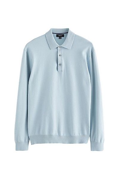 Next Langarm-Poloshirt Langärmeliges Regular Fit Poloshirt günstig online kaufen