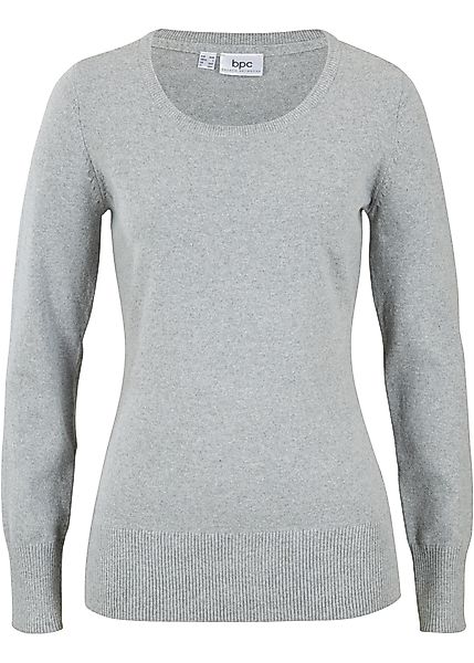 Basic Pullover mit recycelter Baumwolle günstig online kaufen