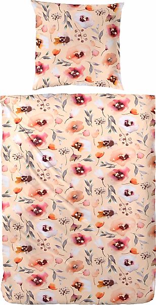 Primera Bettwäsche "Dotsy" 2 Stk. mit zarten Blumen günstig online kaufen