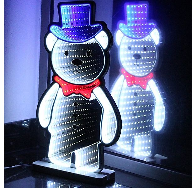 Star-Max LED Fensterbild 36409 LED-Bär mit Infinity Effekt 153 SMD LED inne günstig online kaufen