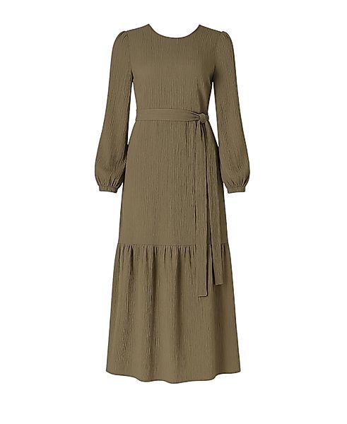 fashionshowcase Maxikleid Damen Crinkle Kleid mit günstig online kaufen
