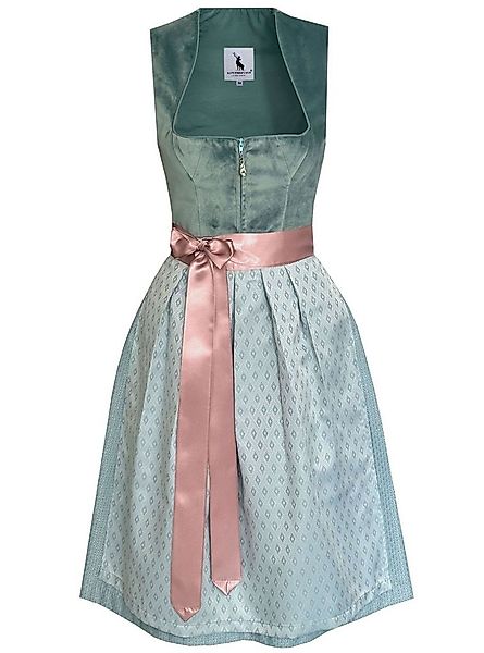 Alpenmärchen Dirndl Dirndl Adriana in hellblau - ALM1015 günstig online kaufen