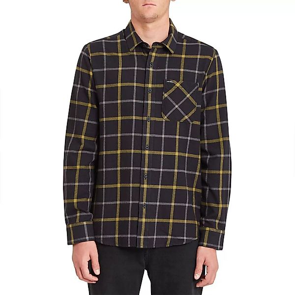 Volcom Caden Plaid Langarm-t-shirt S Black günstig online kaufen