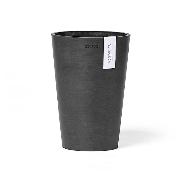 ECOPOTS Blumentopf Pisa 14 Dunkelgrau, für den Innenbereich günstig online kaufen