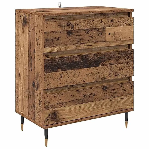 vidaXL Sideboard mit Schubladen Altholz 60 x 35 x 70 cm Holzwerkstoff 88194 günstig online kaufen