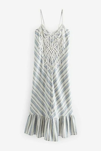 Next Sommerkleid Midi-Sommerkleid mit Spitzendetails (1-tlg) günstig online kaufen