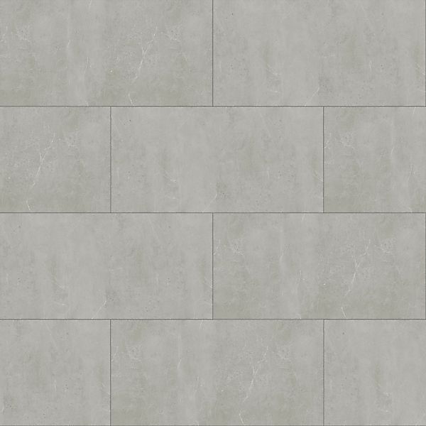 Decoflooring Klick-Vinylboden Fliese XL Metro hell grau günstig online kaufen