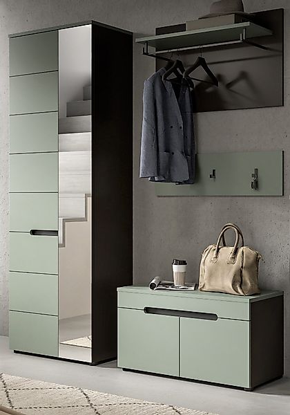 Inn.Furn Garderoben-Set Cooper, (Flurgarderobe in Salbei günstig online kaufen