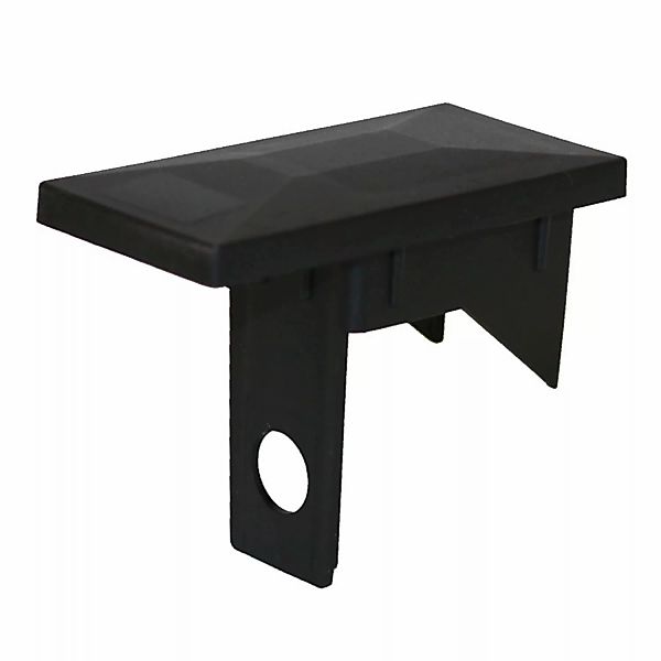 Pfostenkappe Zaunpfosten mit Überstand Kunststoff 55 cm x 60 cm Anthrazit günstig online kaufen