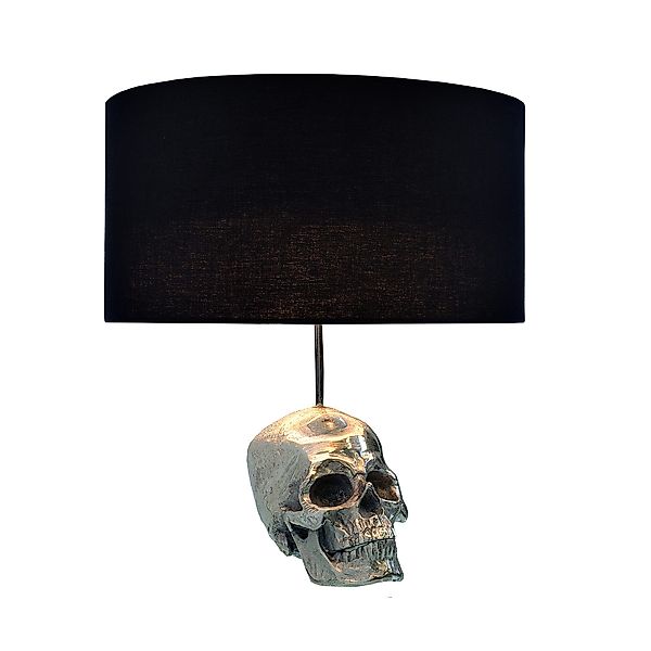 riess-ambiente Tischleuchte SKULL 44cm schwarz / günstig online kaufen