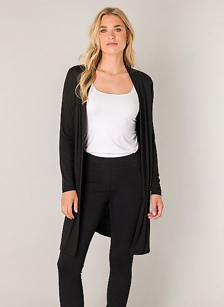 Base Level Longstrickjacke Yayla Long ohne Verschluss günstig online kaufen