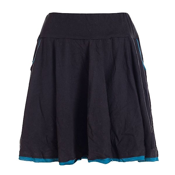 Vishes Minirock Zweifarbiger kurzer Damen-Rock Mini-Rock günstig online kaufen